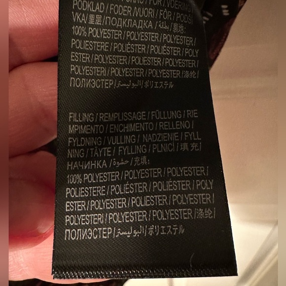 FARM RIO Anthropologie M Reversible Metallic Borogodo Puffer Maximalist Bling - Picture 10 of 16